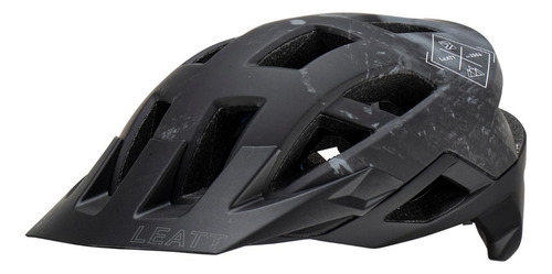 Casco Leatt Mtb Trail 2.0 Stealth Color Negro Talle S