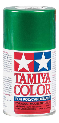 Tamiya Ps17 Pintura P/ Lexan Verde Metalico Body R/c Ps-17
