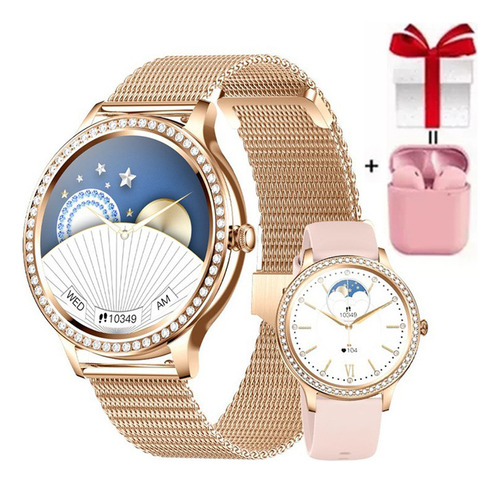 Reloj Inteligente De Moda Para Mujer Ak35 Para Huawei Xiaomi