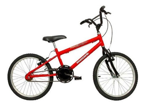 Bicicleta Infantil Bmx Monark Aro 20 Vermelha