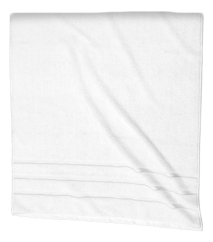 10 Toalla Manos Microfibra Super Absorbente 125x60 Color Blanco Microfibra New