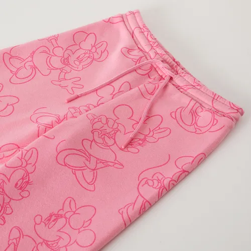 Pantalon De Buzo Niña Minnie Siluetas Rosado Disney