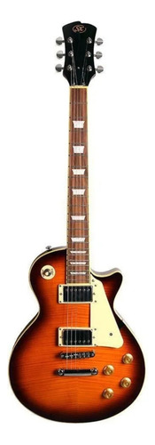 Guitarra Sx Ef3d Les Paul Desert Burst