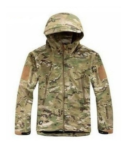 Campera Camuflada O Lisa Softshell 