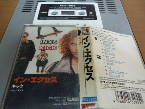 Inxs Kick Cassette Japones