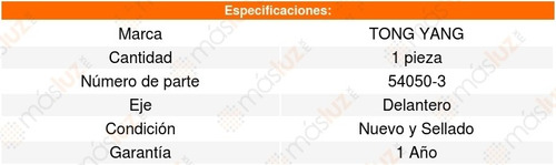 Porta Placas Tong Yang Delantero Mazda 3 07_09