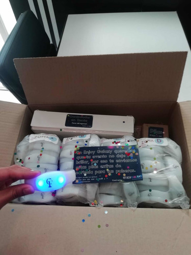 Pulseras Led Audioritmicas Garantizadas Glow Band 100 Pzs