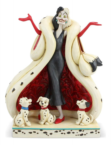 Disney Traditions, Figura De Cruella De Vil De  101 Dalmatas