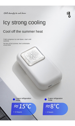 Nuevo Paquete De Hielo Portátil Con Mini Refrigerador Usb