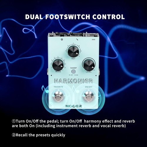 Pedal De Voz Para Guitarra Con Procesador De Efectos Voca...