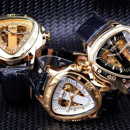 Reloj Mecánico Automático Winner Casual Skeleton