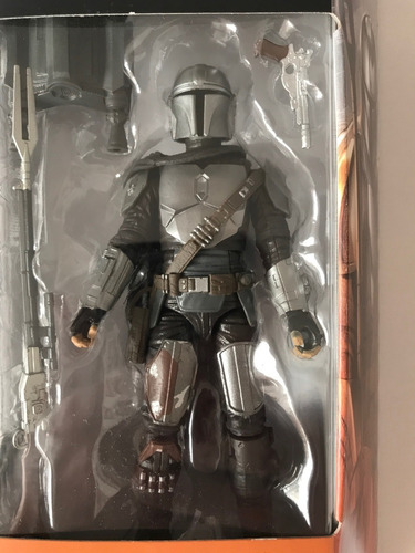 The Mandalorian Beskar Armor Mando Star Wars Black Series (Usado)