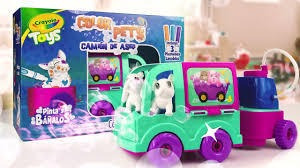 Kit Juguete Crayola Color Pets Camión De Aseo