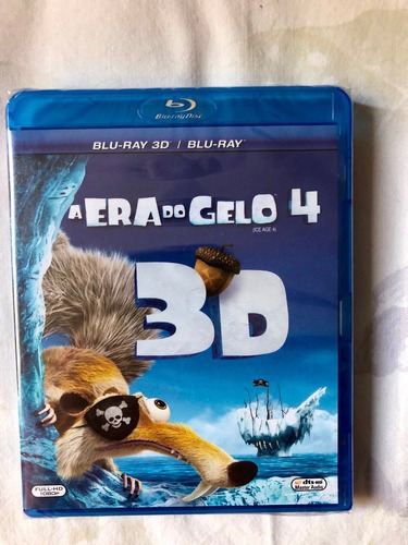 A Era Do Gelo 4 Blu Ray E 3d