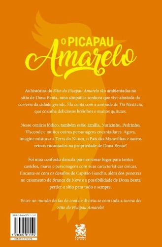 Libro El pájaro carpintero amarillo de Lobato Monteiro, editorial Camelot, tapa blanda en portugués (2022)