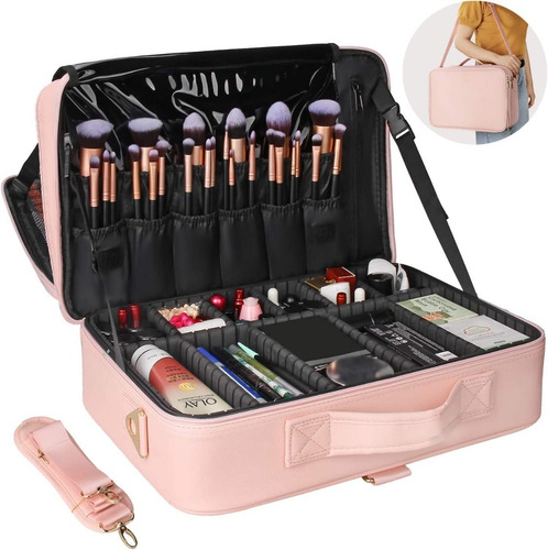 Neceser Maquillaje Bolsa Muchila Para Mujer Viaje Xl Gran | Meses sin intereses Neceser Maquillaje Bolsa Muchila Para Mujer Viaje Xl Gran | Meses sin intereses