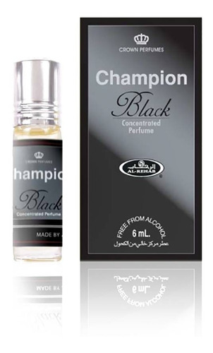 Al Rehab Champion Black 6 Ml Concentrated Perfume