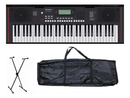 Roland E-x10, Teclado Arranger Con Base Y Funda Envio Full 