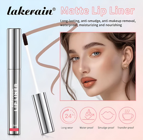 Delineador Labios 4tonos Larga Duración Vitaminae Impermeabl 3 Brow