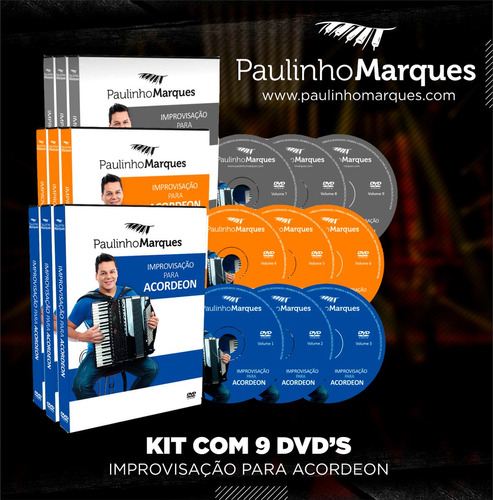 Dvds De Improvisação (coleção Completa) - Paulinho Marques