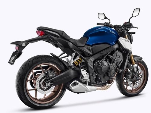 Imagem 3 de 8 de Honda Cb 650r 2021 - Azul