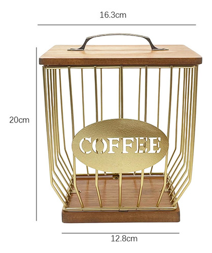 Portacápsulas De Café Cesta De Almacenamiento De Cápsulas