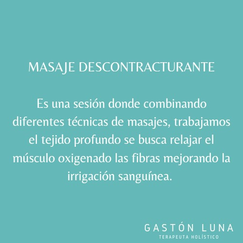 Imagen 2 de 4 de Masajes Descontracturantes