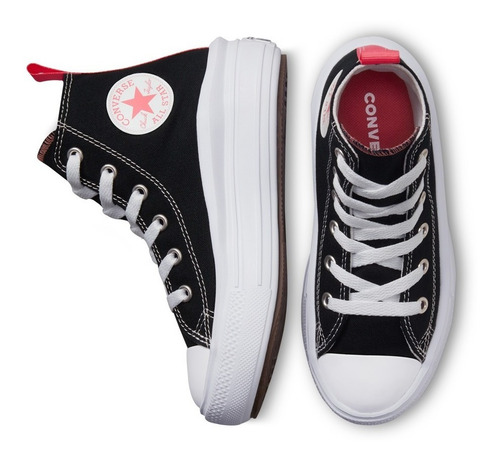 Tenis Converse Chuck Taylor All Star Move Plataforma Niñas