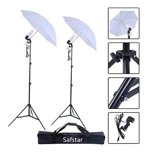 Safstar Photography Studio Video Day Light Umbrella Kit De I