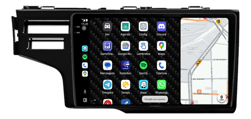 Multimidia Fit 15/20 9p Octacore Carplay 8gb 256gb Tpros