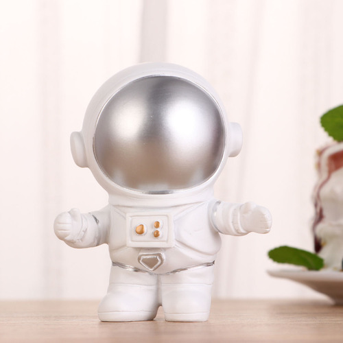 Tarta De Cumpleaños De Astronauta Con Dibujos Animados, Deco