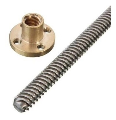 2 Tornillo Acme 8mm X 600mm, Cnc, Router
