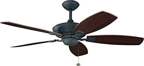 Kichler 300117dbk Ventilador Canfield De 52 Pulgadas,