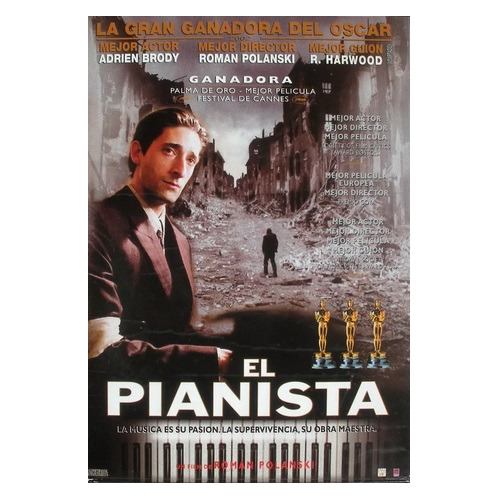 El Pianista - Adrien Brody - 2 Dvd's - Original!!!