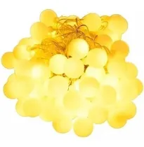 Comprar Guirnalda Luces Led 28 Bolitas 4 Metros Calida Pilas Navidad Luces Amarillo