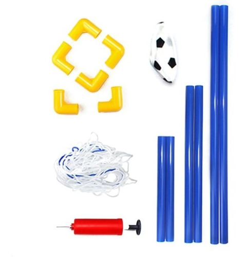 Imagen 4 de 7 de Arcos De Futbol + Pelota + Bombin Para Niños