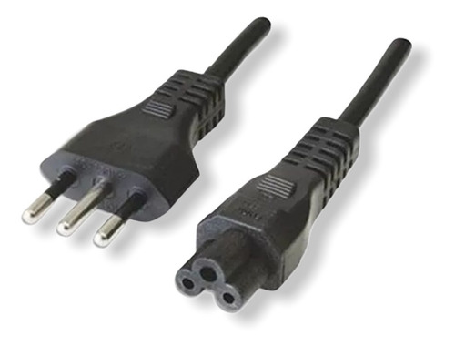 Cable Fuente Poder Tipo Trebol Pc Cargador 1.8 Mt /madidino