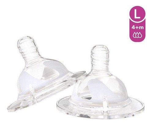Tetinas Anti-cólico Twistshake Large +4m Set 2 Unidades