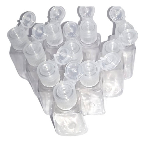100 Botella Pet 30ml Flip Top Envase Vacio Gel Antibacterial