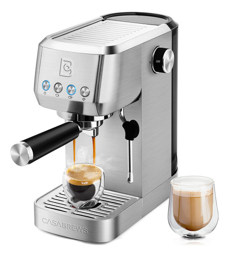 Máquina Espresso Profesional 20 Bar Con Espumador De Leche