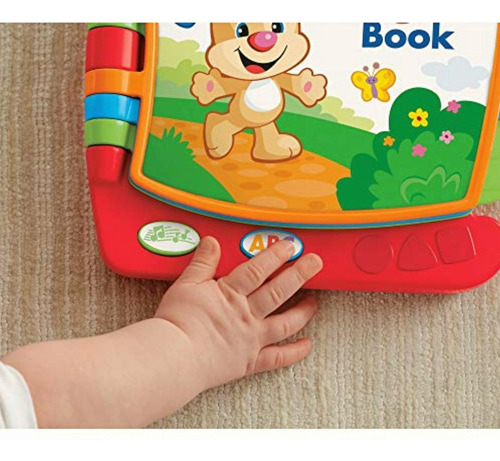 Fisher Price Libro Abc De Perrito Ríe Y Aprende