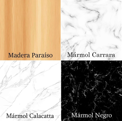 Imagen 5 de 10 de Vinilo Autoahdesivo Laminado Para Mesada Mármol Madera