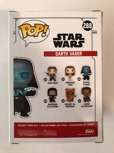 Funko Pop 288 Darth Vader Electrocutado Original Star Wars (Usado)
