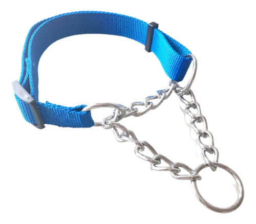 Collar Ajustable Para Perro. Azul