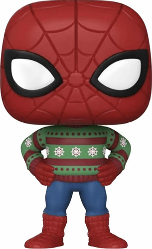 Spider-man Ugly Sweater 1284 Marvel Avengers Funko Pop Nuevo