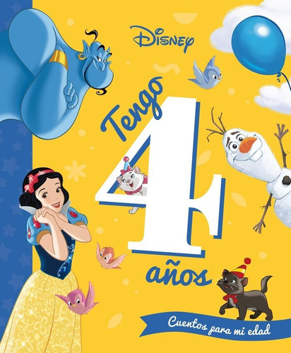 Tengo 4 Aãâos, De Disney. Editorial Libros Disney, Tapa Dura En Español