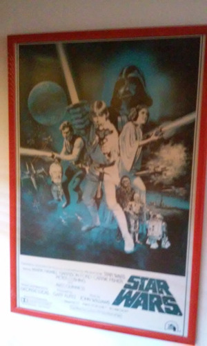 Afiches Originales Póster De Películas Enmarcados Star Wars