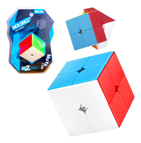 Cubo Magico Moyu Meilong 2x2 Rubik Magnetico Speed Cube