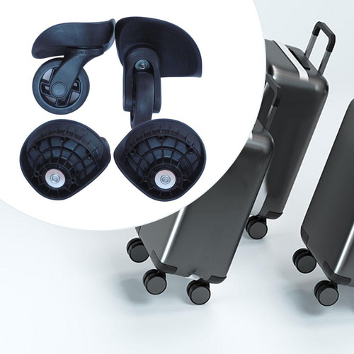 4 X 2pcs / Set Maleta De Equipaje Ruedas De Repuesto Ruedas