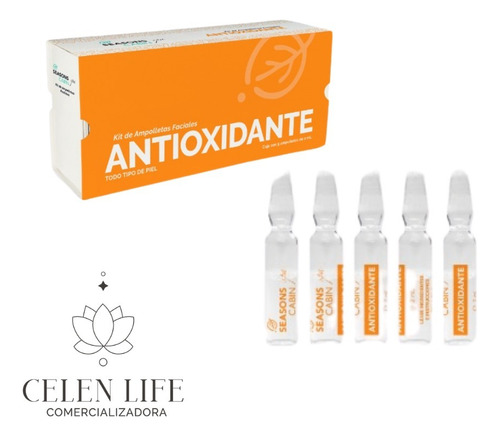 Kit Ampolletas Faciales Antioxidante 2ml C/u